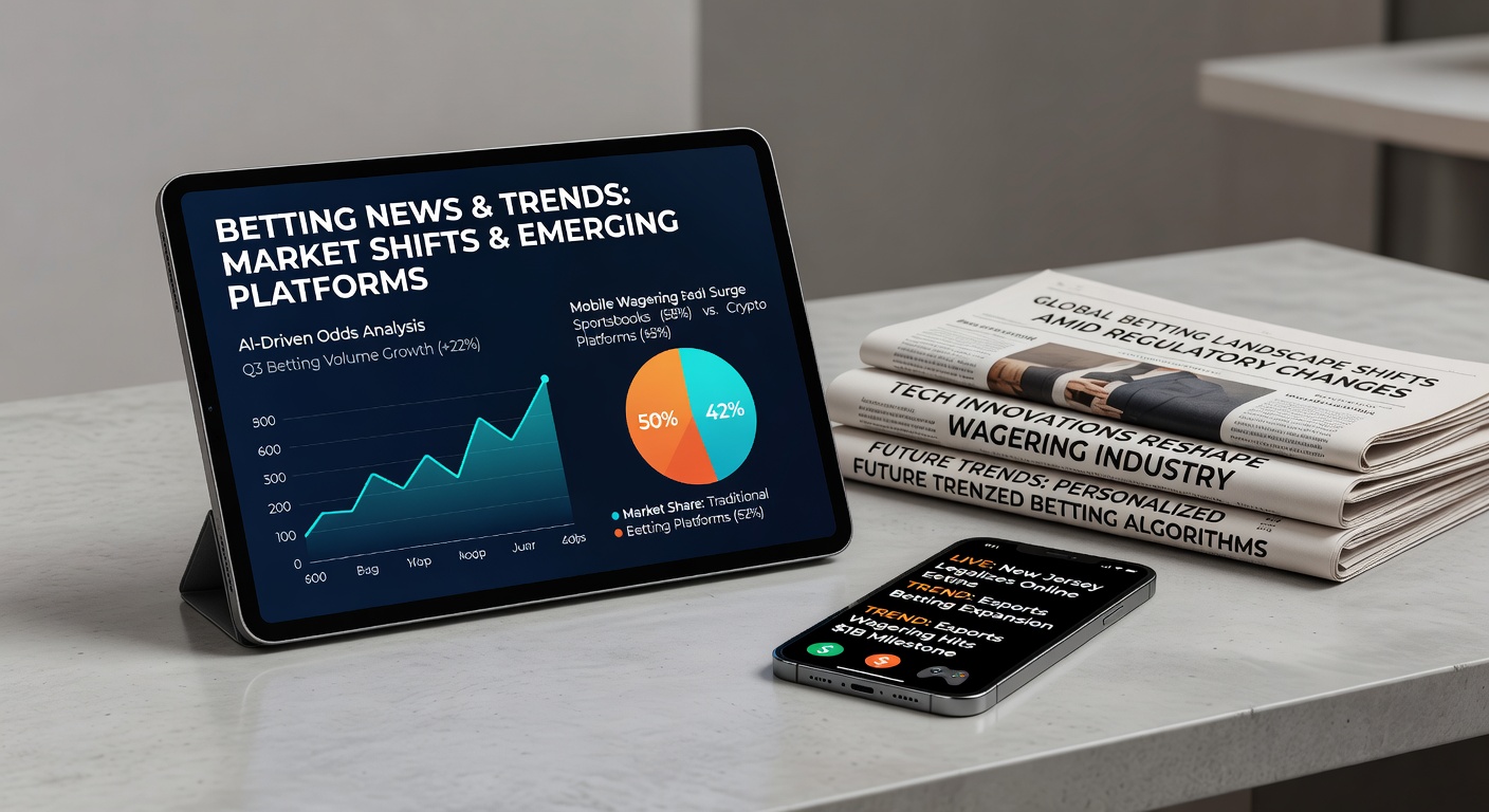 BetMGM branding with sports betting odds display and revenue charts overlay