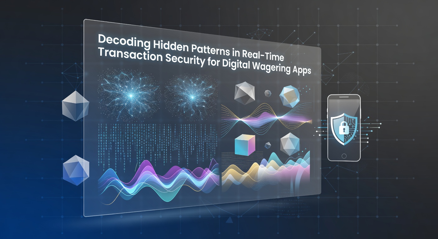 Real-time transaction monitoring dashboard showing pattern analysis in digital wagering security systems