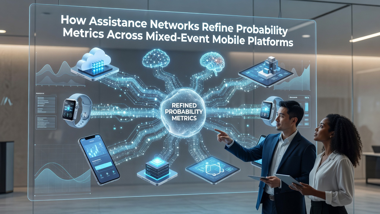 Network nodes refining metrics for simultaneous sports and casino events on mobile